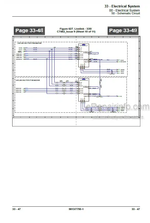 Photo 6 - JCB CT160 CT260 Service Manual Tandem Roller 9813-7750