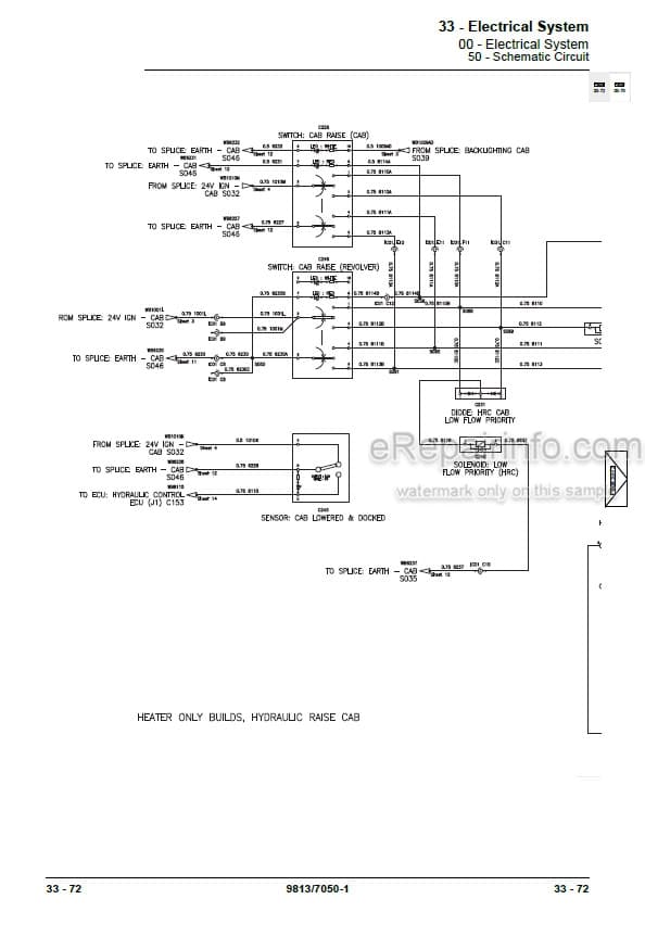 Photo 6 - JCB JS115 JS115 T2-3 JS130 JS130 T2-3 JS145 Service Manual Excavator 9813-7050