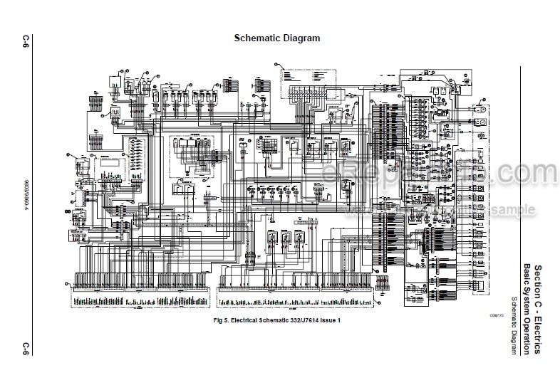 Photo 6 - JCB JS115 JS130 JS145 Tier III Auto Service Manual Excavator 9803-9860