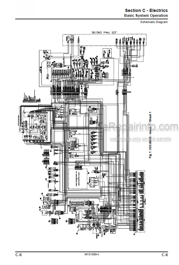 Photo 6 - JCB JS115 JS130 JS145 JS160 JS180 JS200 JS210 JS220 JS230 Service Manual Excavator 9813-1000