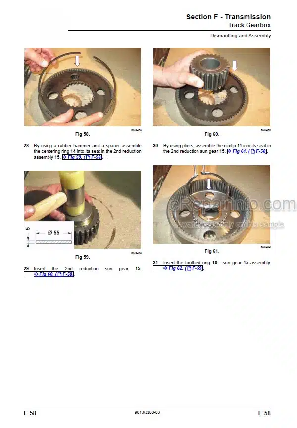 Photo 11 - JCB JS115 JS130 JS145 JS160 JS180 JS190 JS200 JS210 JS220 JS235 T4 T2 Service And Operators Manual Excavator 9813-3200