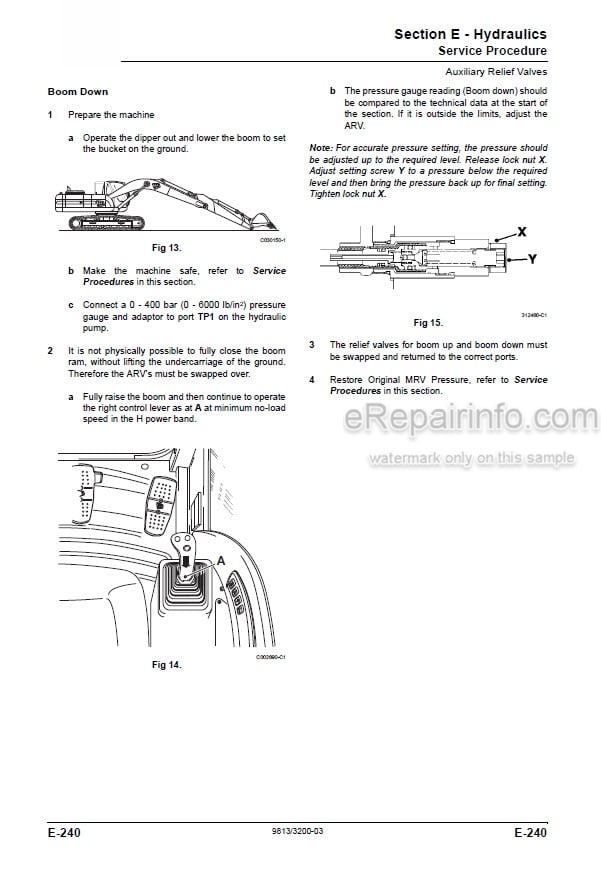 Photo 6 - JCB JS115 JS130 JS145 JS160 JS180 JS190 JS200 JS210 JS220 JS235 T4 T2 Service And Operators Manual Excavator 9813-3200