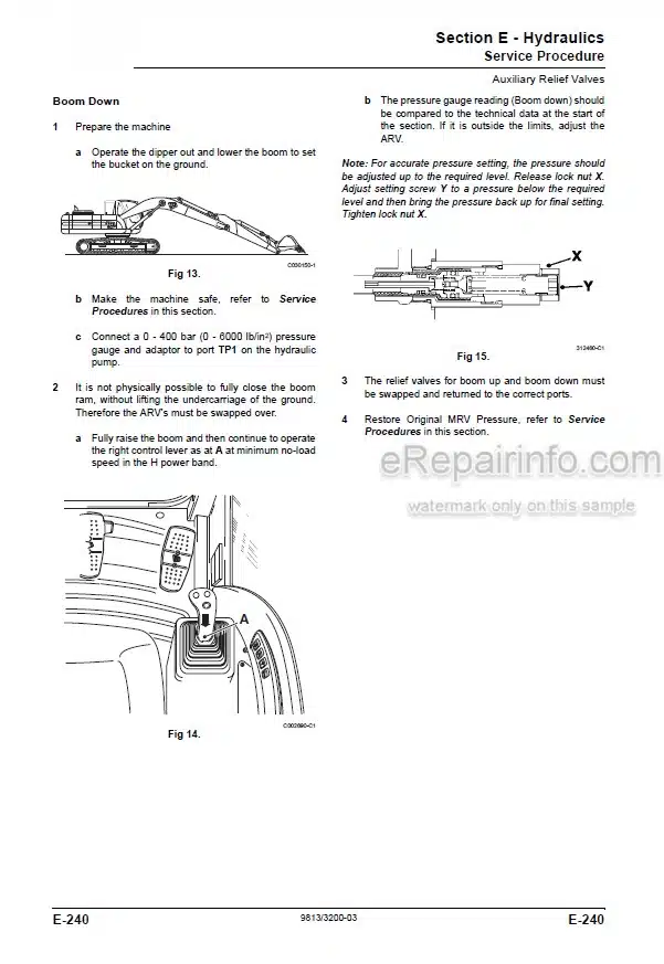 Photo 6 - JCB JS115 JS130 JS145 JS160 JS180 JS190 JS200 JS210 JS220 JS235 T4 T2 Service And Operators Manual Excavator 9813-3200