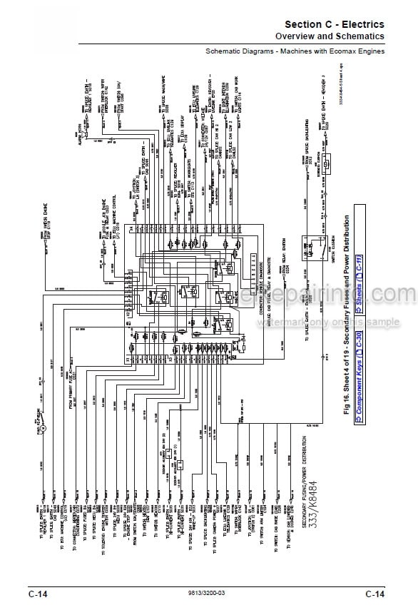 Photo 5 - JCB JS115 JS130 JS145 JS160 JS180 JS190 JS200 JS210 JS220 JS235 T4 T2 Service And Operators Manual Excavator 9813-3200