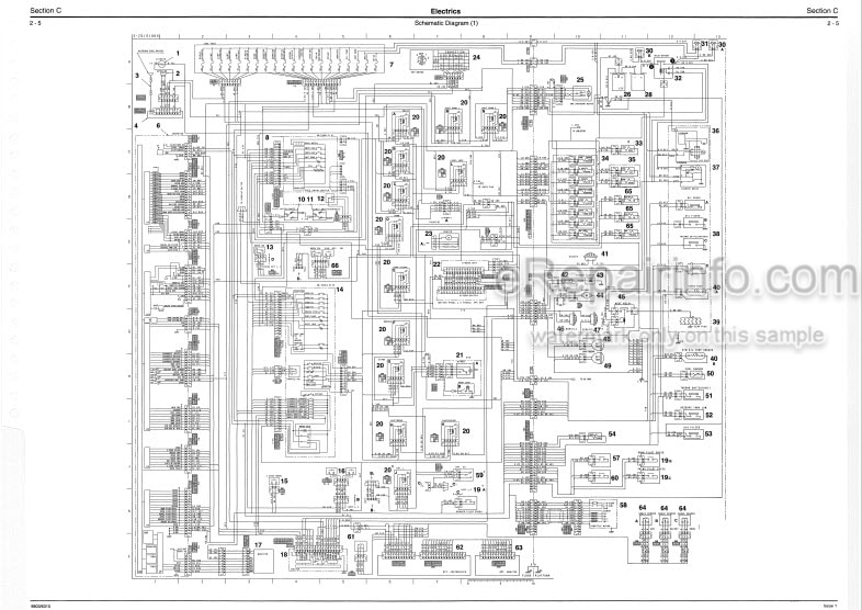 Photo 6 - JCB JS130W JS145W JS160W JS175W Service Manual Wheel Excavator 9803-6310