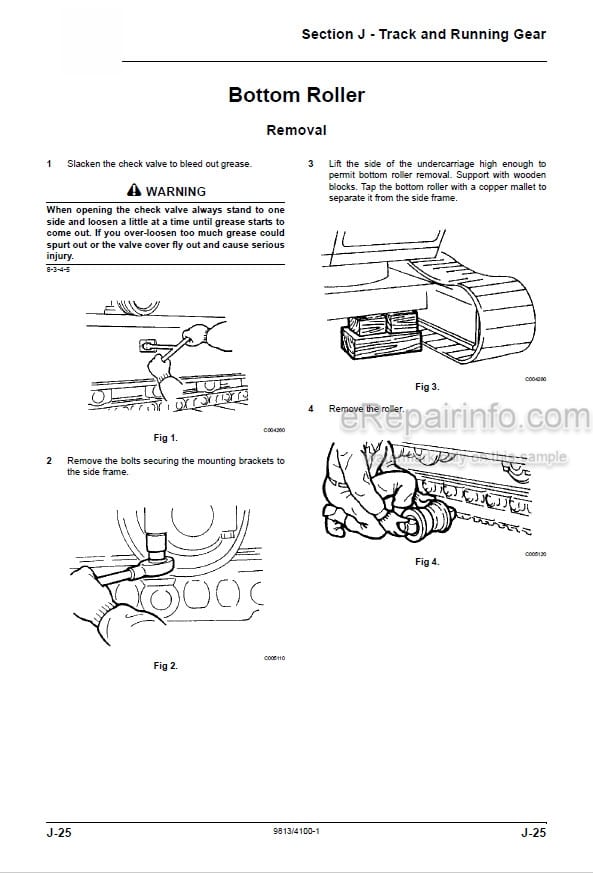 Photo 3 - JCB JS130 Service And Operators Manual Excavator 9813-4100