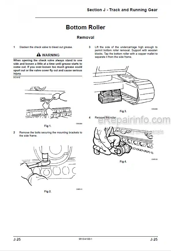 Photo 3 - JCB JS130 Service And Operators Manual Excavator 9813-4100