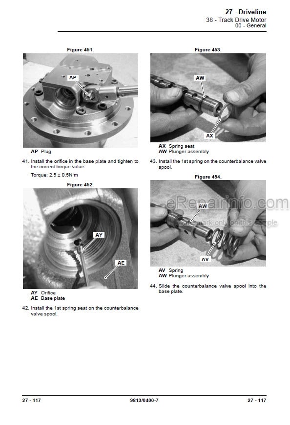 Photo 8 - JCB JS300 JS330 JS370 Tier 4 Service And Operators Manual Excavator 9813-5100
