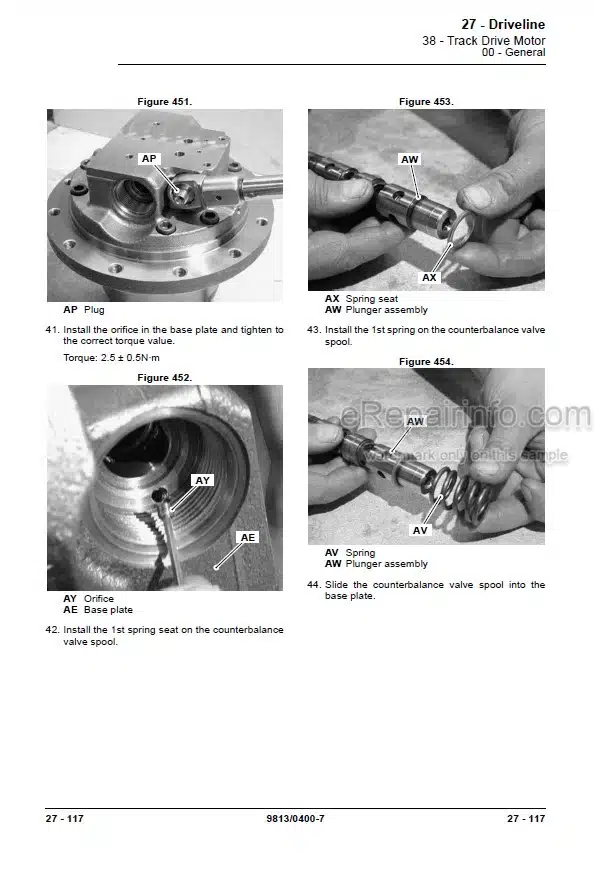 Photo 9 - JCB JS140 JS200 JS205 JS215 Service Manual Excavator 9813-0400