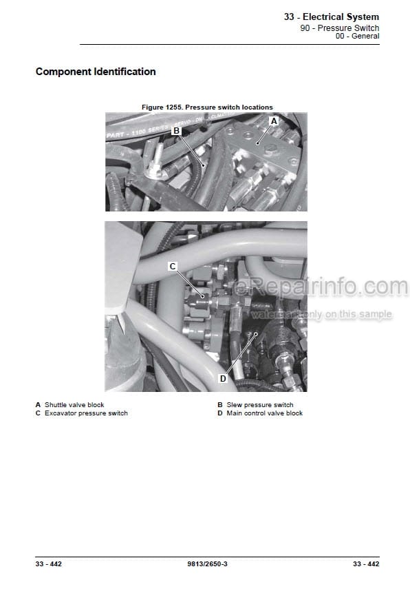 Photo 6 - JCB JS145W JS160W JS175W Service Manual Wheel Excavator 9813-2650