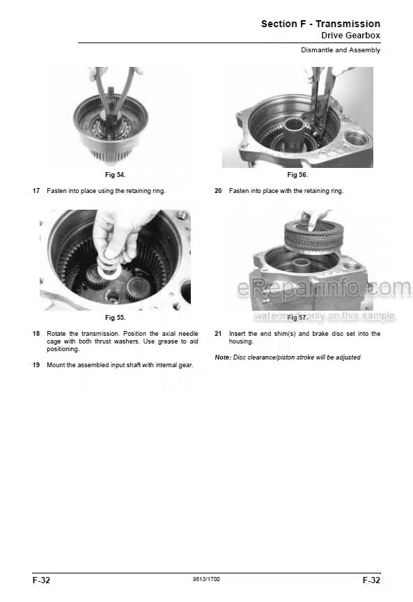 Photo 7 - JCB JS145W JS160W Service Manual Wheel Excavator 9813-1700