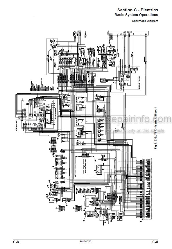 Photo 6 - JCB JS145W JS160W Service Manual Wheel Excavator 9813-1700