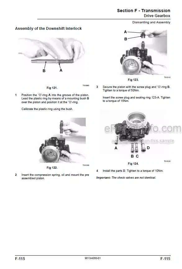 Photo 8 - JCB JS200W Tier 2 Tier 4I Service And Operators Manual Wheel Excavator 9813-4050