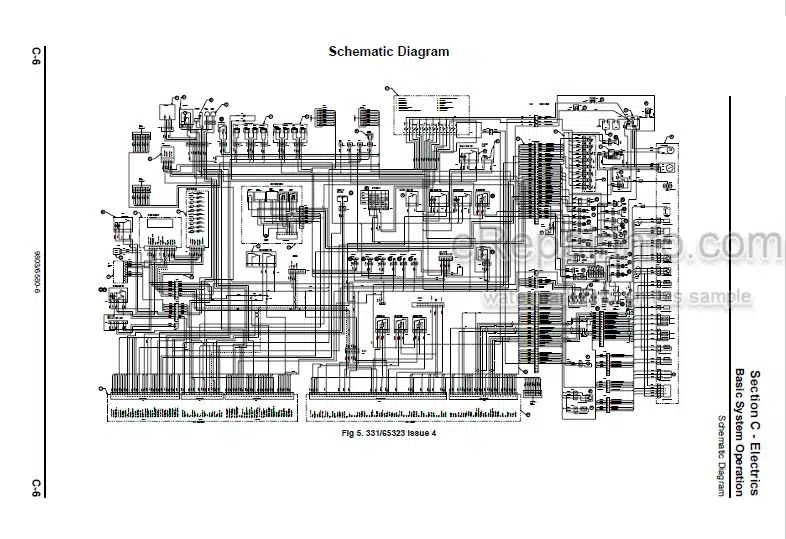 Photo 6 - JCB JS200 JS220 JS235 JS240 JS260 Tier III Auto Service Manual Excavator 9803-6580