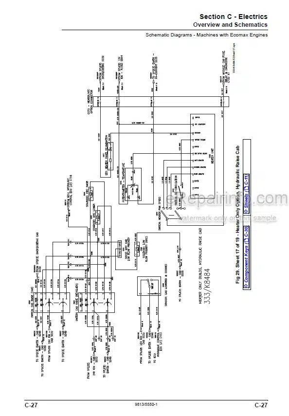 Photo 5 - JCB JS200 JS210 JS220 JS230 JS370 Service And Operators Manual Excavator 9813-5550