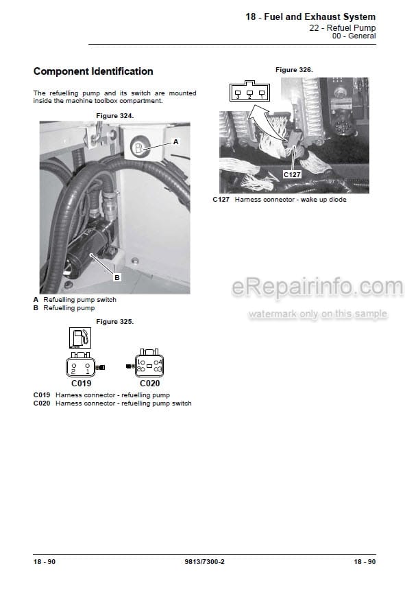 Photo 7 - JCB JS200 JS210 JS220 JS235 Service Manual Excavator 9813-7350