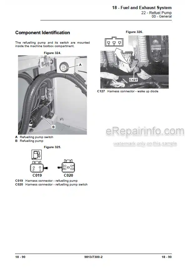 Photo 10 - JCB JS200 JS210 JS220 JS235 Service Manual Excavator 9813-7300