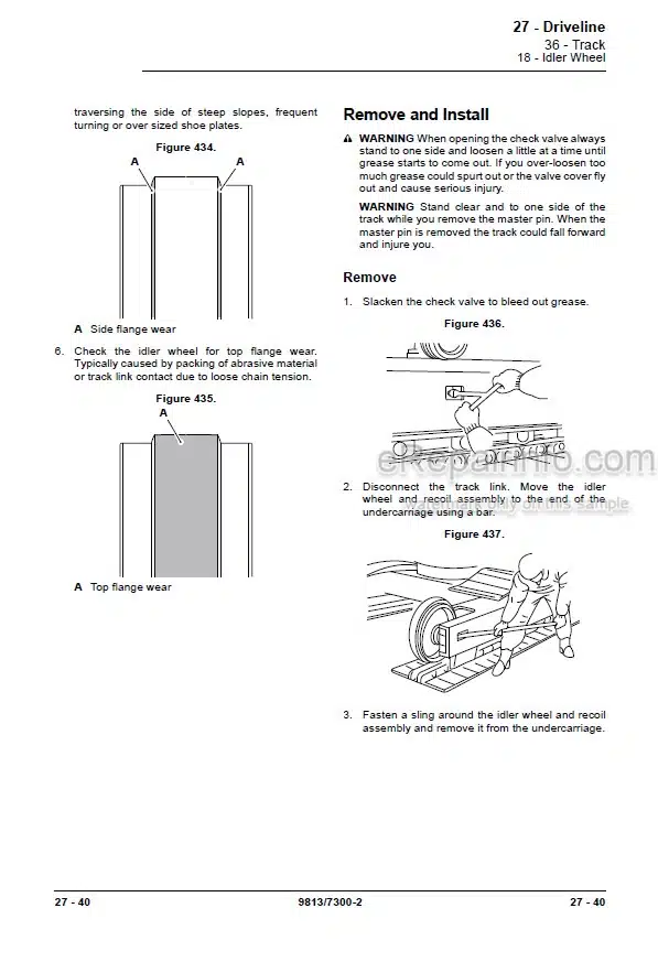 Photo 6 - JCB JS200 JS210 JS220 JS235 Service Manual Excavator 9813-7300