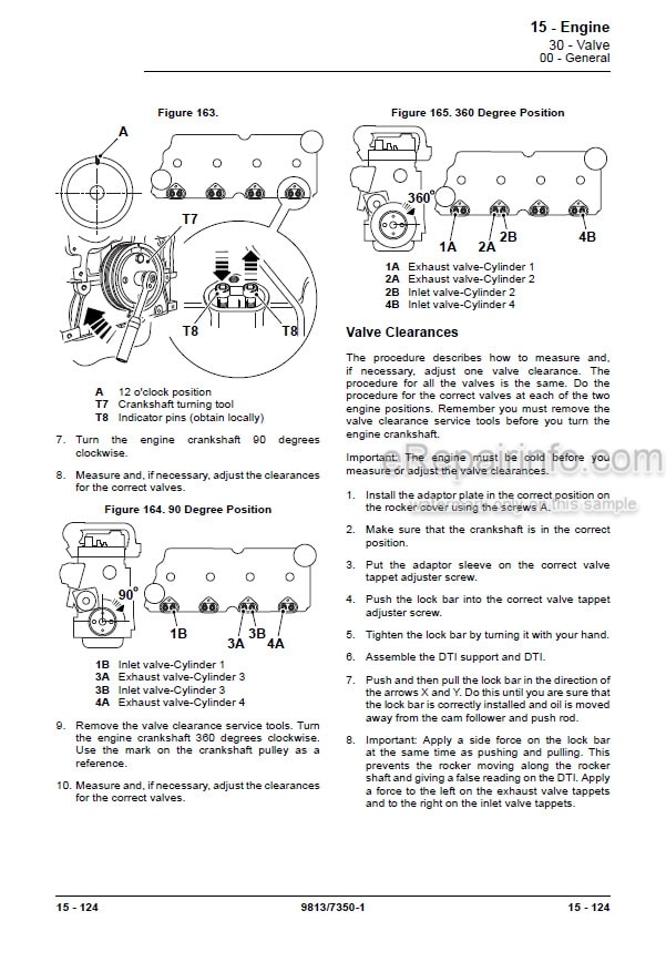 Photo 3 - JCB JS200 JS210 JS220 JS235 Service Manual Excavator 9813-7350