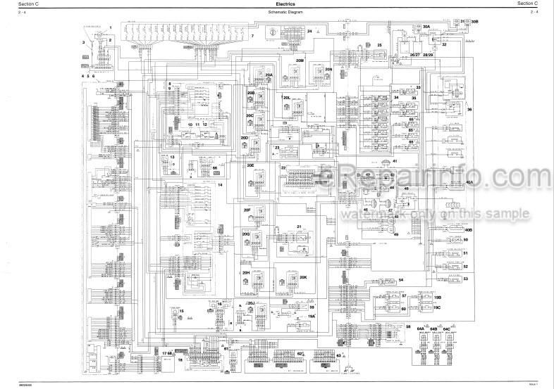 Photo 6 - JCB JS200 JS210 JS220 JS240 JS260 Service Manual Excavator 9803-6400