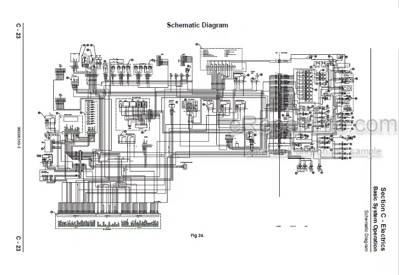 Photo 6 - JCB JS200 JS210 JS220 JS240 JS260 Service Manual Excavator 9803-6510