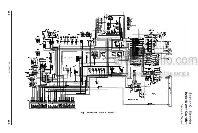 Photo 6 - JCB JS210LC JS220 Service Manual Excavator 9813-2400