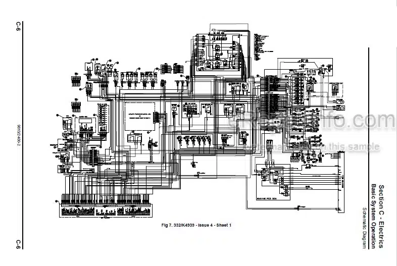 Photo 6 - JCB JS210LC JS220 Service Manual Excavator 9813-2400
