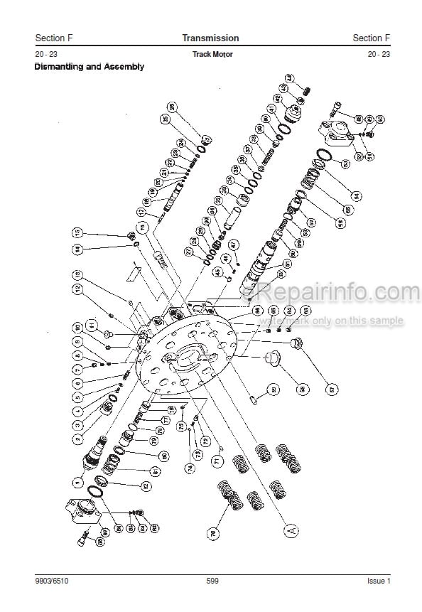 Photo 6 - JCB JS210LC Service Manual Excavator 9803-6510IND