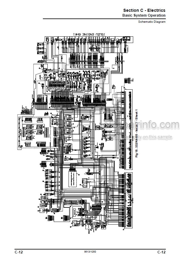 Photo 6 - JCB JS240 JS260 JS330 JS360 Tier 4 Service Manual Excavator 9813-1250