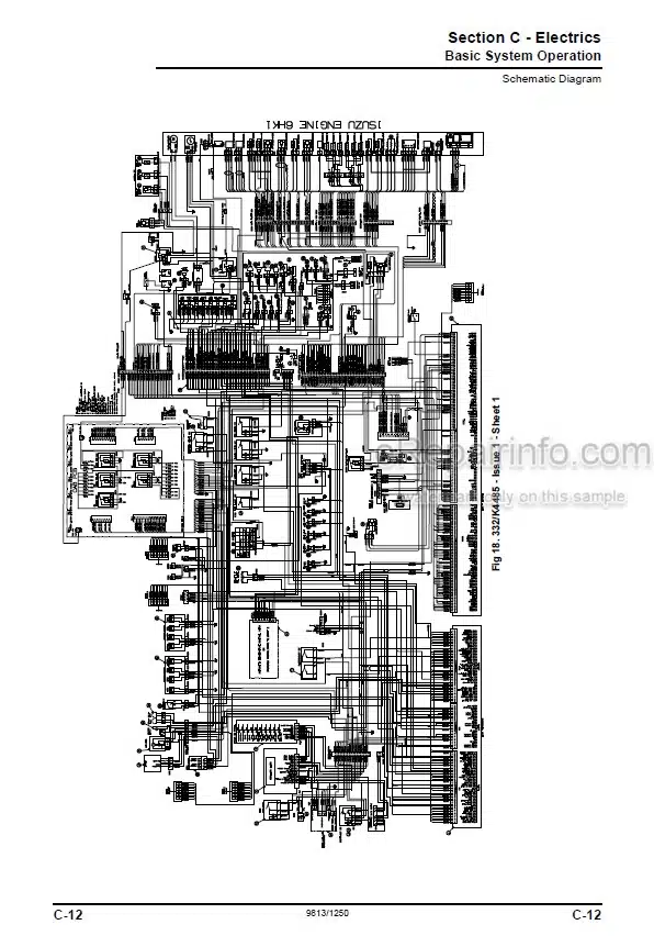 Photo 6 - JCB JS240 JS260 JS330 JS360 Tier 4 Service Manual Excavator 9813-1250