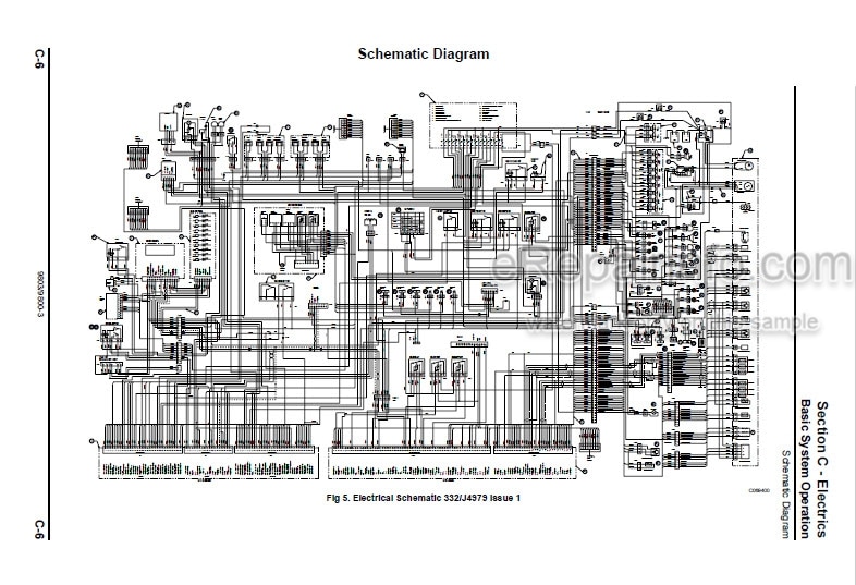 Photo 5 - JCB JS290 Tier III Auto Service Manual Excavator 9803-9800
