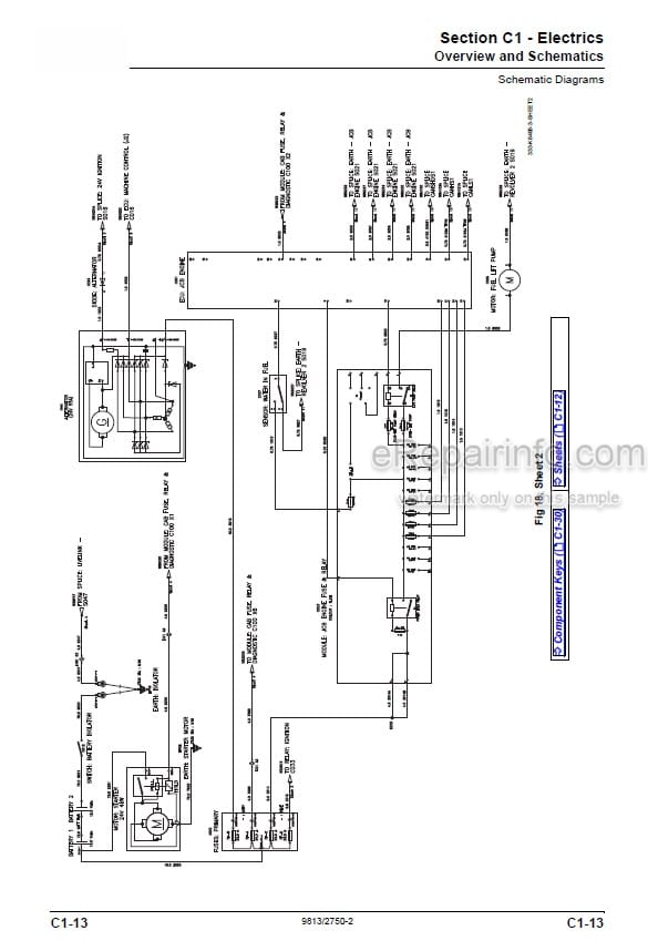 Photo 6 - JCB JS300 JS330 JS360 JS370 Service And Operators Manual Excavator 9813-2750