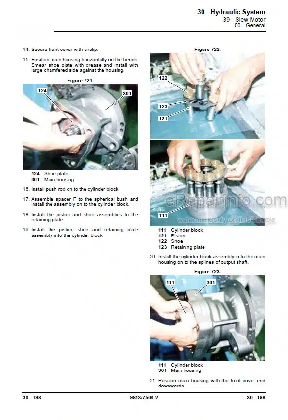 Photo 12 - JCB JS300 JS330 JS370 Service Manual Excavator 9813-7500