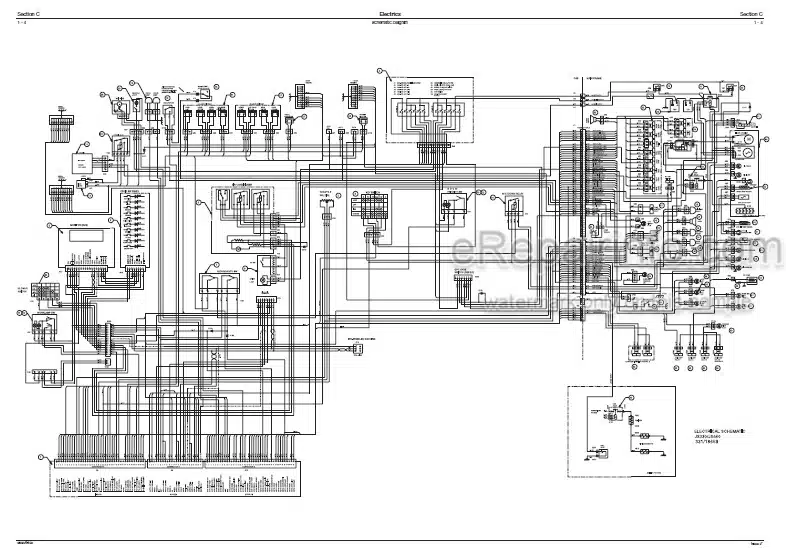 Photo 6 - JCB JS330 JS450 JS460 JS500 Service Manual Excavator 9803-6420