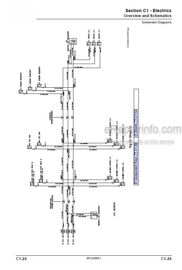 Photo 6 - JCB JS370 Tier 2 Service And Operators Manual Excavator 9813-4850