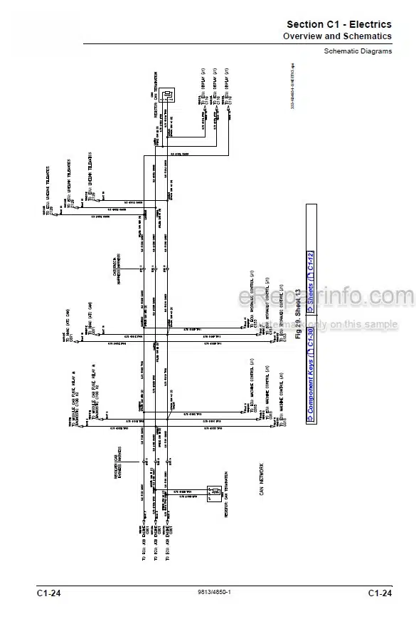 Photo 6 - JCB JS370 Tier 2 Service And Operators Manual Excavator 9813-4850