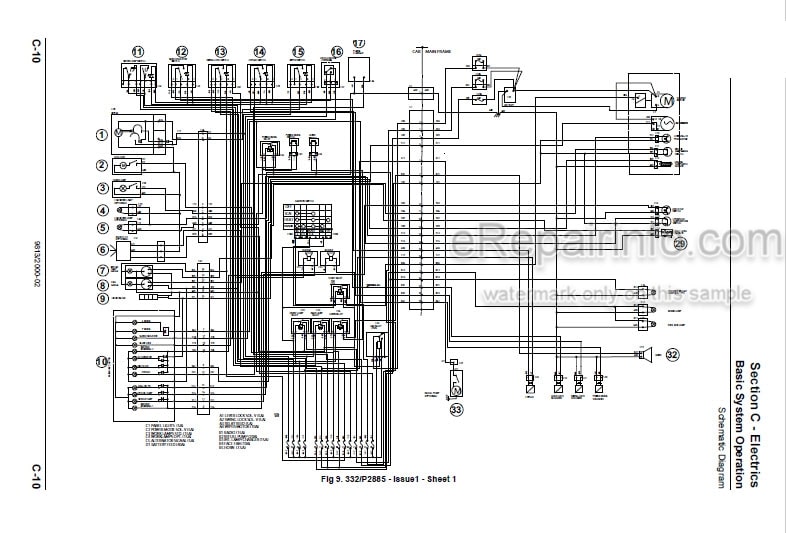 Photo 6 - JCB JS81 Service And Operators Manual Excavator 9813-2000