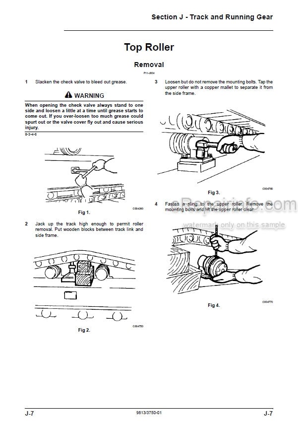 Photo 3 - JCB JS85 Auto Range Service And Operators Manual Excavator 9813-3750