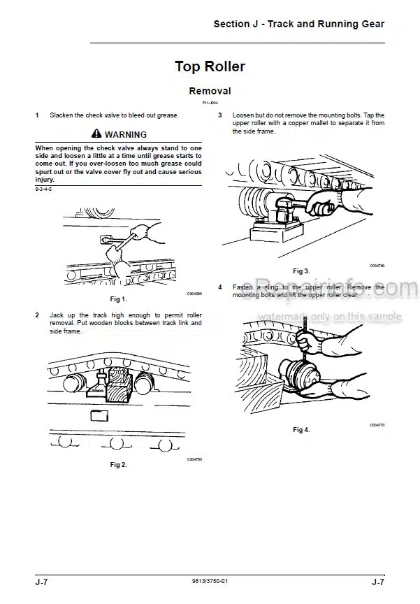 Photo 3 - JCB JS85 Auto Range Service And Operators Manual Excavator 9813-3750