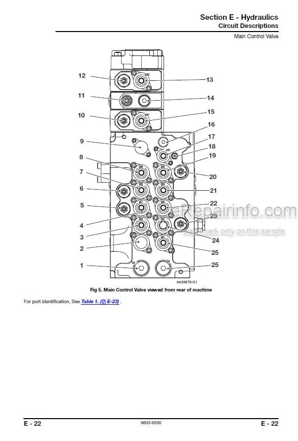 Photo 3 - JCB JZ140ZTS Service Manual Excavator 9803-6530