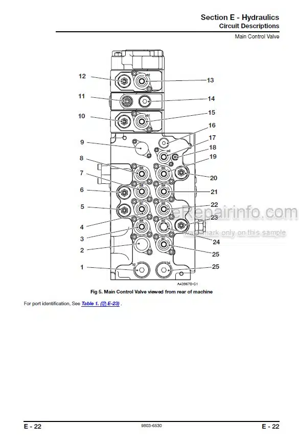 Photo 3 - JCB JZ140ZTS Service Manual Excavator 9803-6530