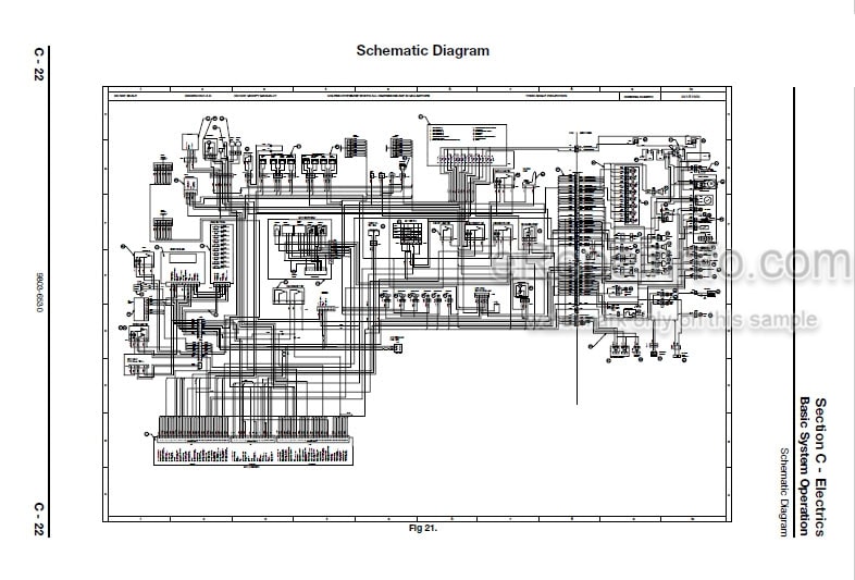 Photo 6 - JCB JZ140ZTS Service Manual Excavator 9803-6530