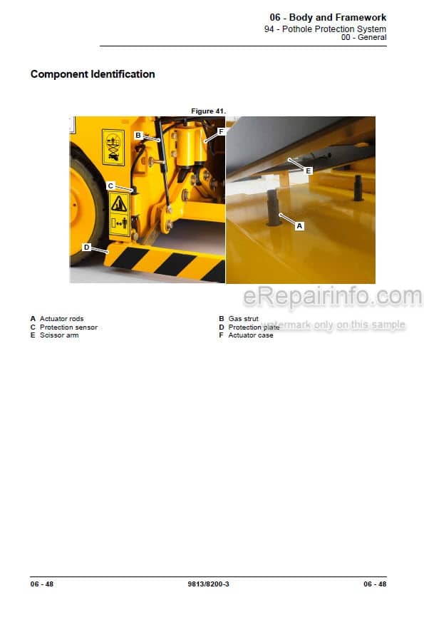 Photo 7 - JCB 712 716 Service Manual Articulated Dump Truck 9803-5000