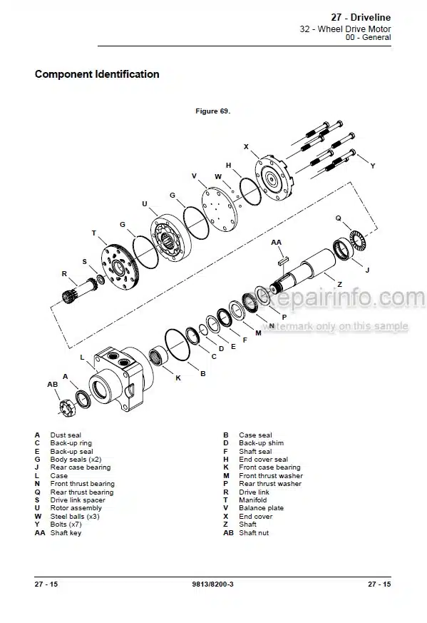 Photo 5 - JCB S1530E S1930E S2032E S2046E S2632E S2646E S3246E S4046E S4550E Service Manual Mobile Elevating Platform 9813-8200