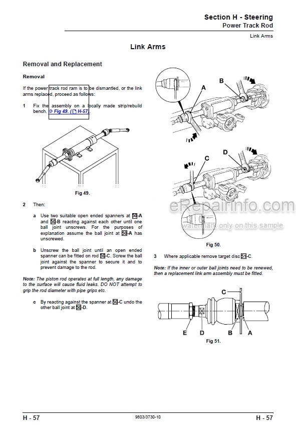 Photo 7 - JCB 530-70 530-110 Loadall Service And Operators Manual Telescopic Handler 9813-3850