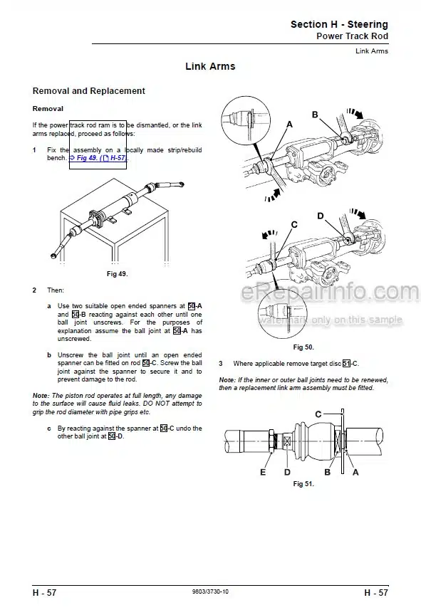 Photo 7 - JCB Side Engine Loadall Service Manual Telescopic Handler 9803-3730