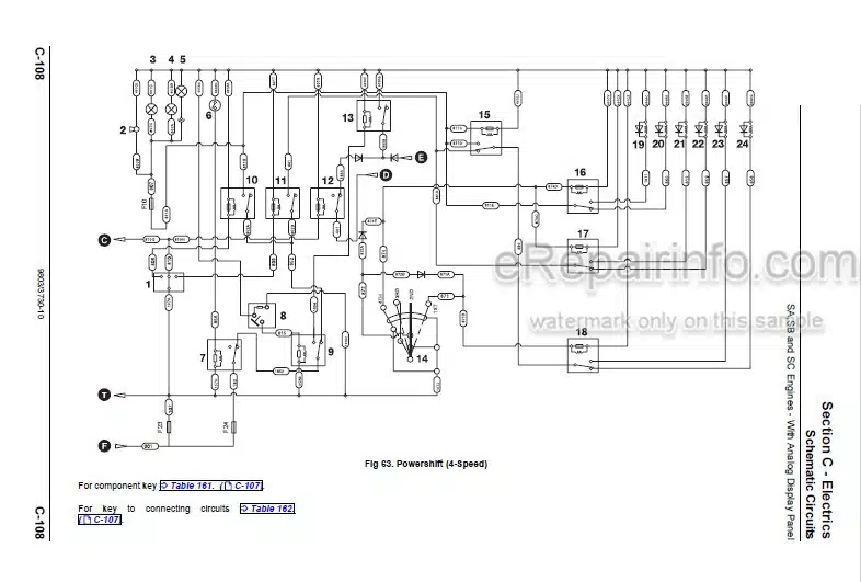 Photo 6 - JCB Side Engine Loadall Service Manual Telescopic Handler 9803-3730