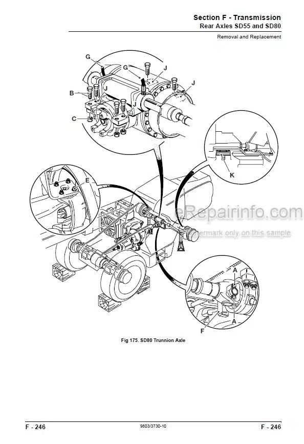 Photo 5 - JCB Side Engine Loadall Service Manual Telescopic Handler 9803-3730