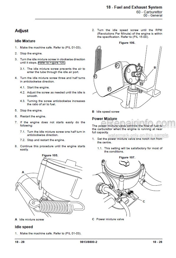 Photo 8 - JCB TLT25G TLT30G Teletruk Service Manual Telescopic Handler 9813-8800