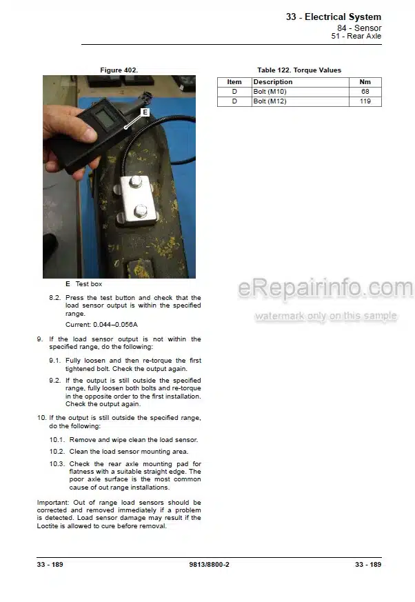 Photo 6 - JCB TLT25G TLT30G Teletruk Service Manual Telescopic Handler 9813-8800